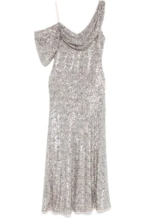 Diane von Furstenberg Sequin Leopard Print Dress
