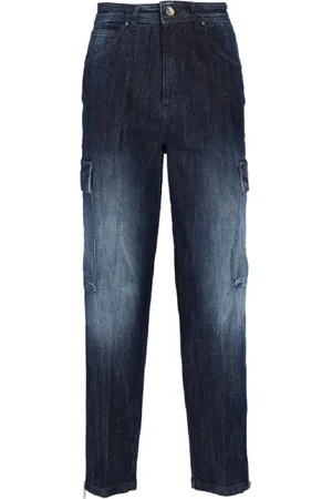 Kocca Slim-fit Jeans, female, , W31, Dark Denim Jeans with Side Pockets