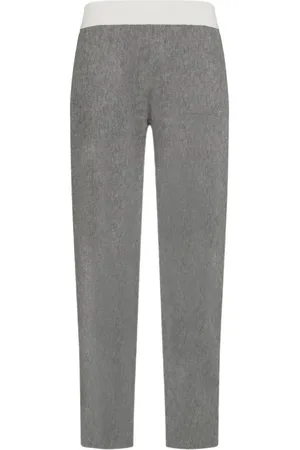 Deha Elastic Waist Viscose Blend Trousers