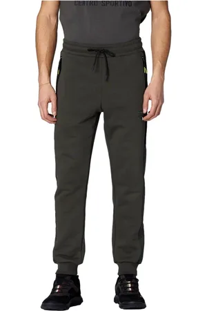 Aeronautica Militare Sweatpants, male, , 2XL, Military Style Joggers with Mesh and Ripstop