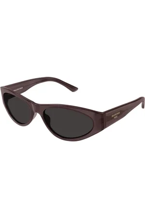 Balenciaga Sunglasses, unisex, , 60 MM, Violet Grey Sunglasses Bb0367S 004
