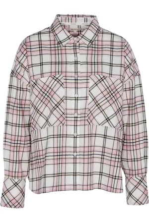 Barbour Shirts, female, , L, Marnie Check Shirt in Rose