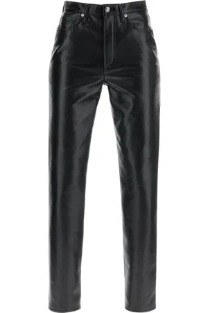 AGOLDE Leather Trousers, female, , W29, Vintage Leather High Waist Trousers