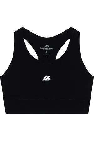 Balenciaga Sleeveless Tops, female, , L, Stylish Top with Girocollo Design