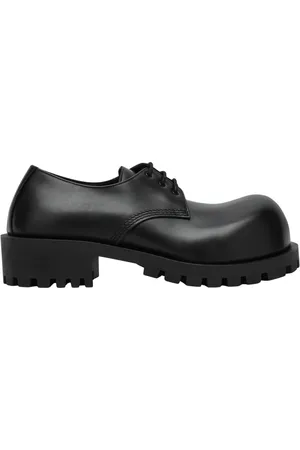 Balenciaga Laced Shoes, male, , 10 UK, Low Lace-Up Hummer Derby Shoes