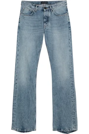 Balenciaga Straight Jeans, female, , W28, Regular Fit Denim Jeans