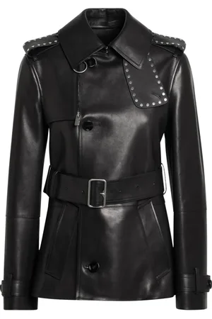 Burberry Leather Jackets, female, , 2XS, Single-Breasted Dust Coat