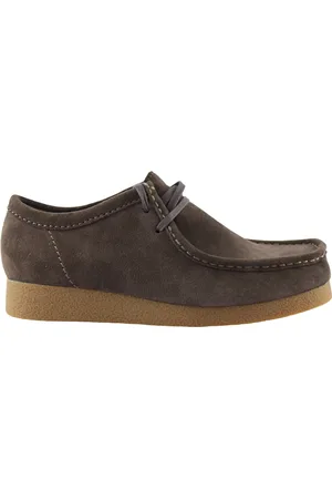 Clarks Stylish Dark Suede Shoes
