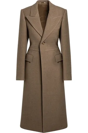Burberry Single-Breasted Coats, female, , 2XS, Single-Breasted Coat