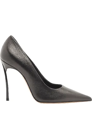 Casadei Pumps, female, , 4 1/2 UK, Laminated Leather Blade Heel Boot