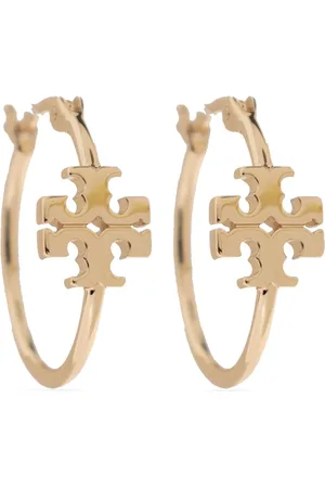 Tory Burch Golden Bijoux Earrings with Snap Closure