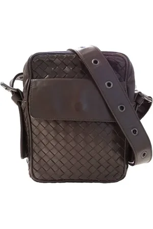 Bottega Veneta Pre-owned Cross Body Bags, female, , ONE SIZE, Pre-owned Leather shoulder-bags