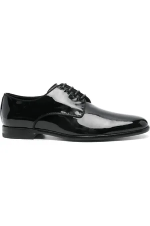Dolce & Gabbana Business Shoes, male, , 4 UK, Patent Leather Lace-Up Loafers