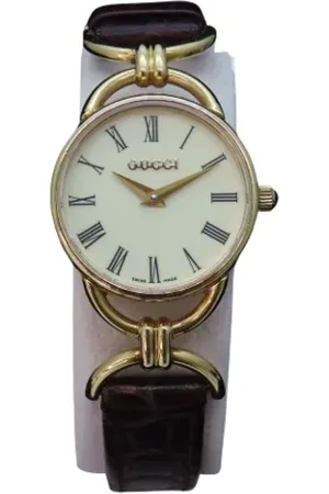 Gucci Pre-owned Leather watches