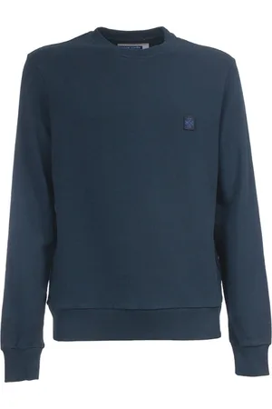 Jacob Cohen Sweatshirts, male, , S, Cotton Crewneck Sweatshirt with Logo