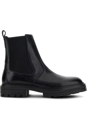 Hogan Calf Elastic Side Boot