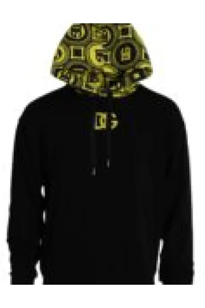 Dolce & Gabbana Logo Hooded Cotton Sweatshirt