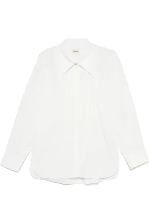Khaite Cotton Shirt with Button Fastening