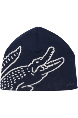 Lacoste Beanies, male, , ONE SIZE, Jacquard Wool Knit Beanie Hat