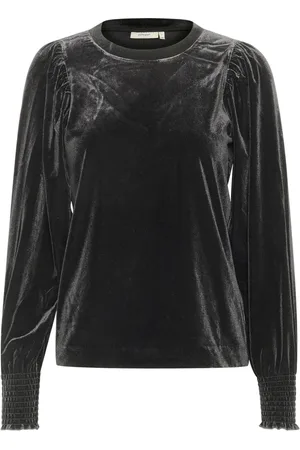 INWEAR Long Sleeve Tops, female, , S, Blouse with Smock Cuffs
