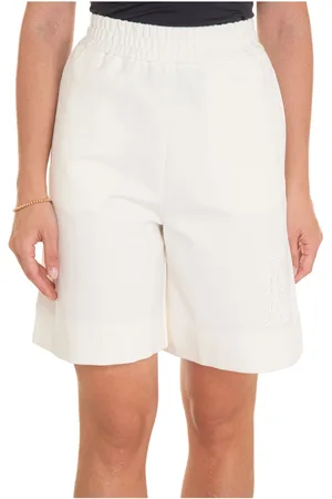 Emporio Armani Casual Shorts, female, , XS, Elastic Waist Bermuda Shorts with Side Stripe