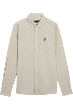 Lyle & Scott Button Down Linen Shirt Regular Fit