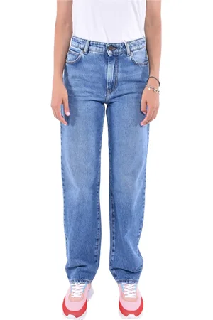 Max Mara Straight Jeans, female, , S, 90s Straight Leg Denim Jeans