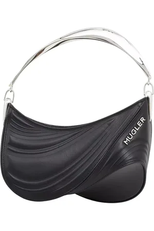 MUGLER Handbags, female, , ONE SIZE, Mini Spiral Embossed Leather Pouch