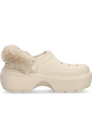Crocs Clogs, unisex, , 2 UK, Stomp Lined Clog Stucco