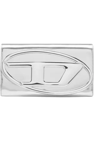 Diesel Cross Body Bags, female, , ONE SIZE, Metallic Zip Wallet