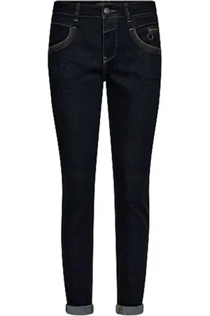 Mos Mosh Embroidered Rinse Jeans Dark