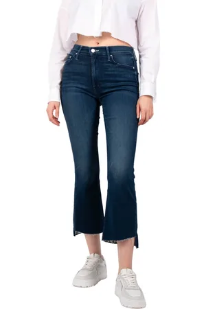 Mother Cropped Jeans, female, , W26, Chic Insider Crop Stay Fray Jeans