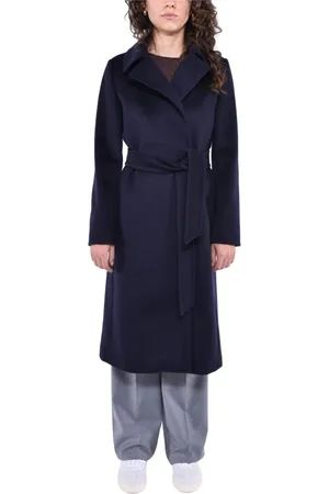 Max Mara Double-breasted Wool Coat with Belt