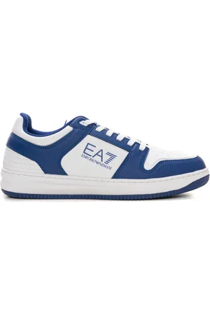 EA7 Sneakers, male, , 10 UK, Logo Trainers with Contrast Details