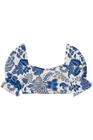 MC2 SAINT BARTH Cotton Floral Top for Women