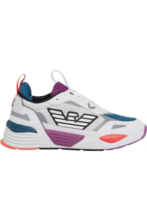 EA7 Multicolor Sneaker Purple Logo
