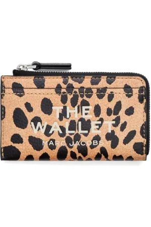 Marc Jacobs Wallets & Cardholders, female, , ONE SIZE, Cheetah Top Zip Multi Wallet