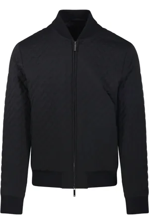 Emporio Armani Bomber Jackets, male, , S, Nero Blouson Jacket