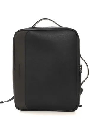 Emporio Armani Laptop Bags & Cases, male, , ONE SIZE, Saffiano Leather Laptop Case with Zip