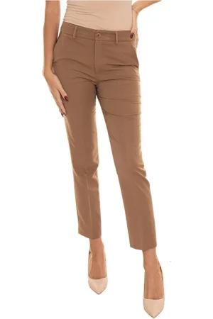 Liu Jo Slim-fit Trousers, female, , L, Straight Leg Chino Trousers with Pockets