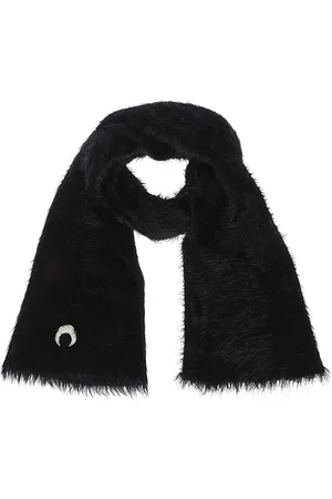 Marine Serre Winter Scarves, female, , ONE SIZE, Puffy Knit Wild Scarf