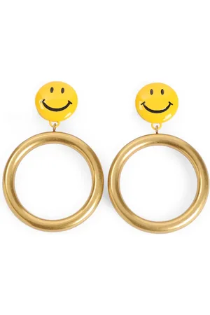 Moschino Earrings, female, , ONE SIZE, Metallic Earrings for Women