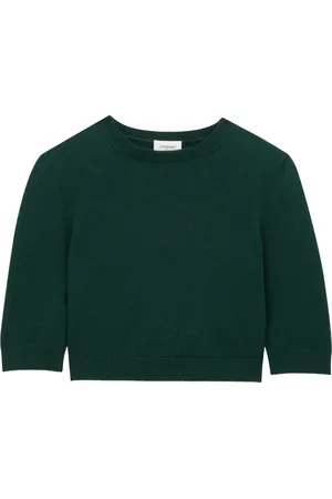 Saint Laurent Wool Knit Crop Top
