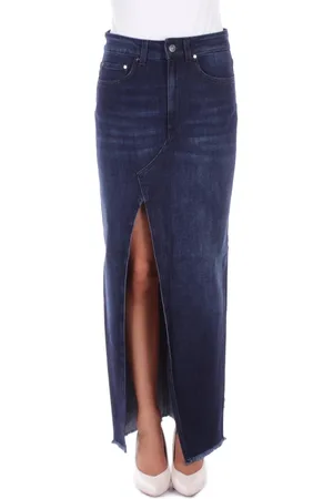 Dondup Studded Denim Skirt