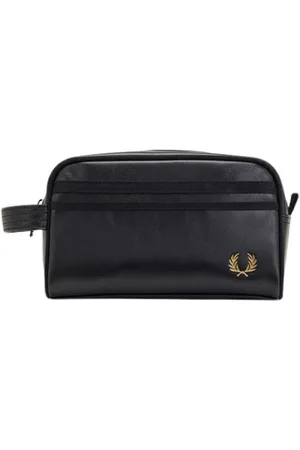 Fred Perry Toilet Bags, female, , ONE SIZE, Golden Laurel Beauty Zipper Bag