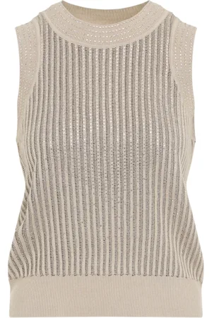 ERMANNO SCERVINO Sleeveless Tops, female, , L, Tank Top