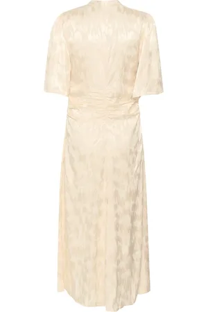 Gestuz Elegant Dress with V-Neck and Half Sleeves