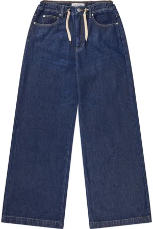 Munthe Elegant Drawstring Indigo Jeans