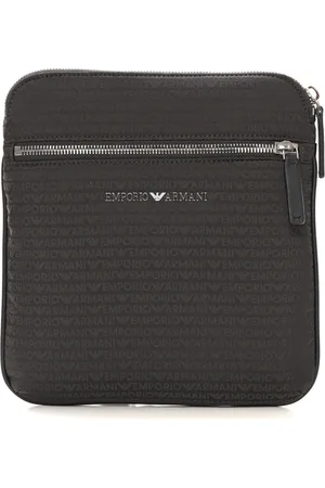 Emporio Armani Cross Body Bags, male, , ONE SIZE, Adjustable Shoulder Bag with External Pocket