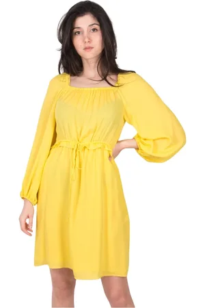 Dorothee Schumacher Short Dresses, female, , M, Sophisticated Statement Lemon Dress